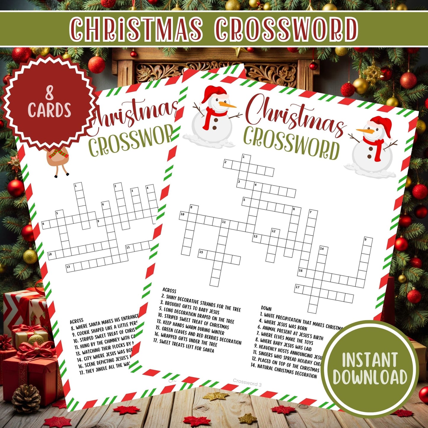 Christmas Crossword Puzzle