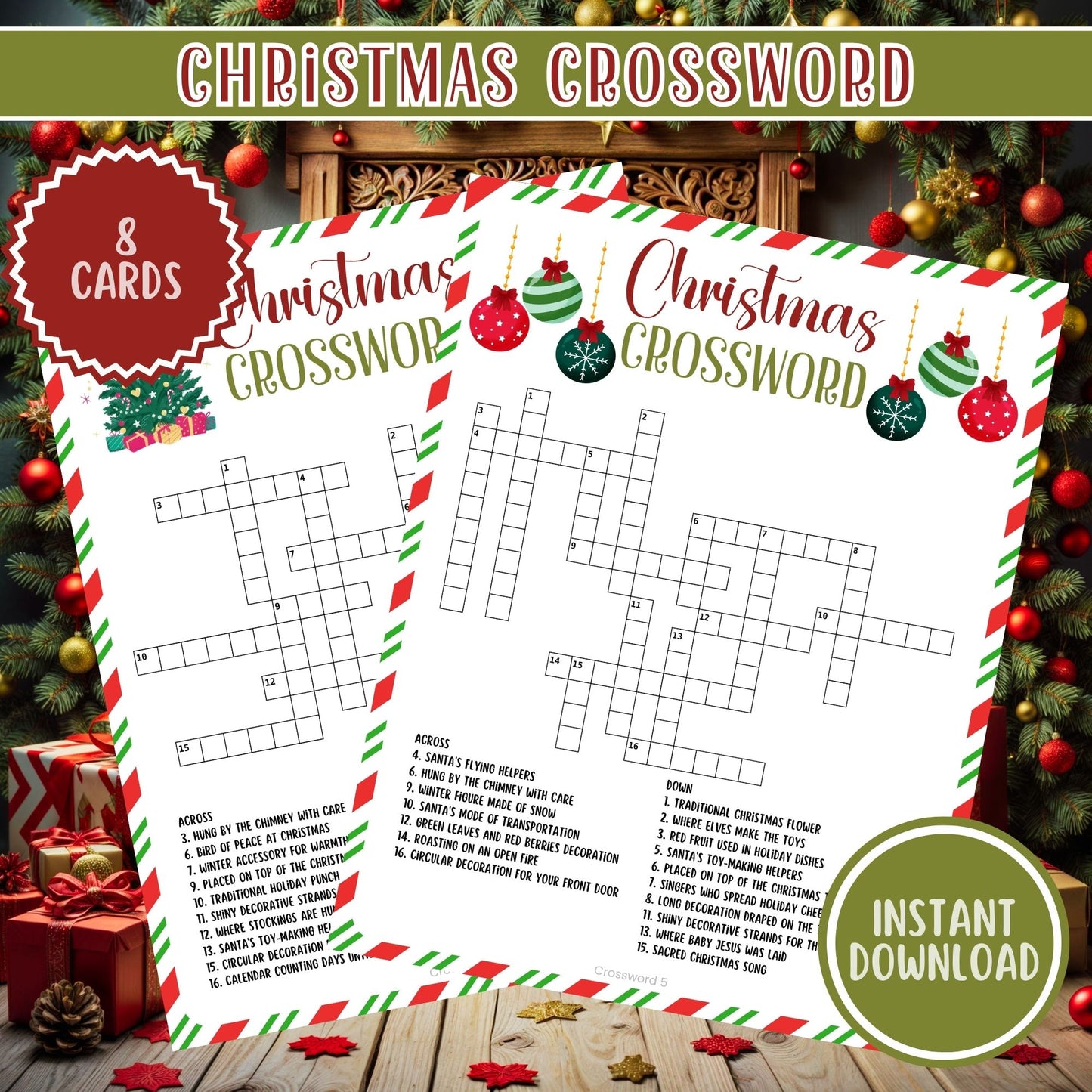 Christmas Crossword Puzzle