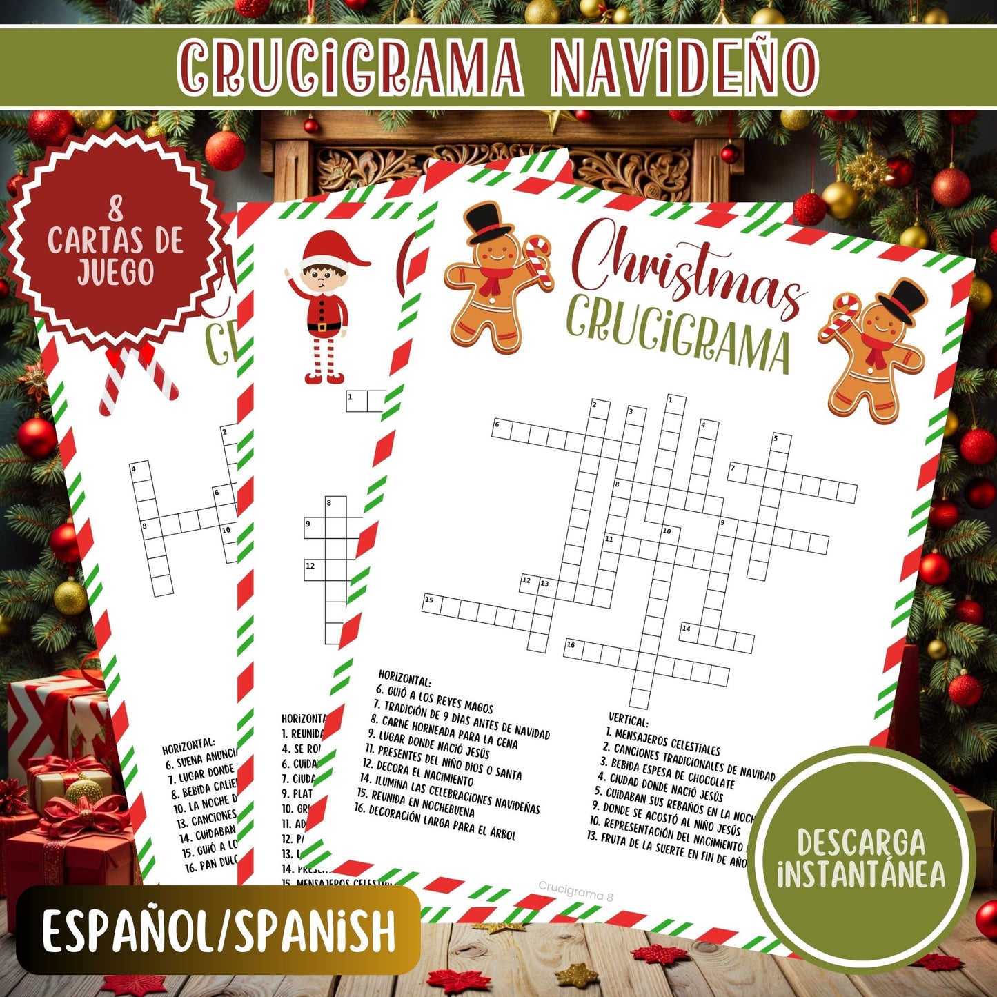 Crucigrama Navideño