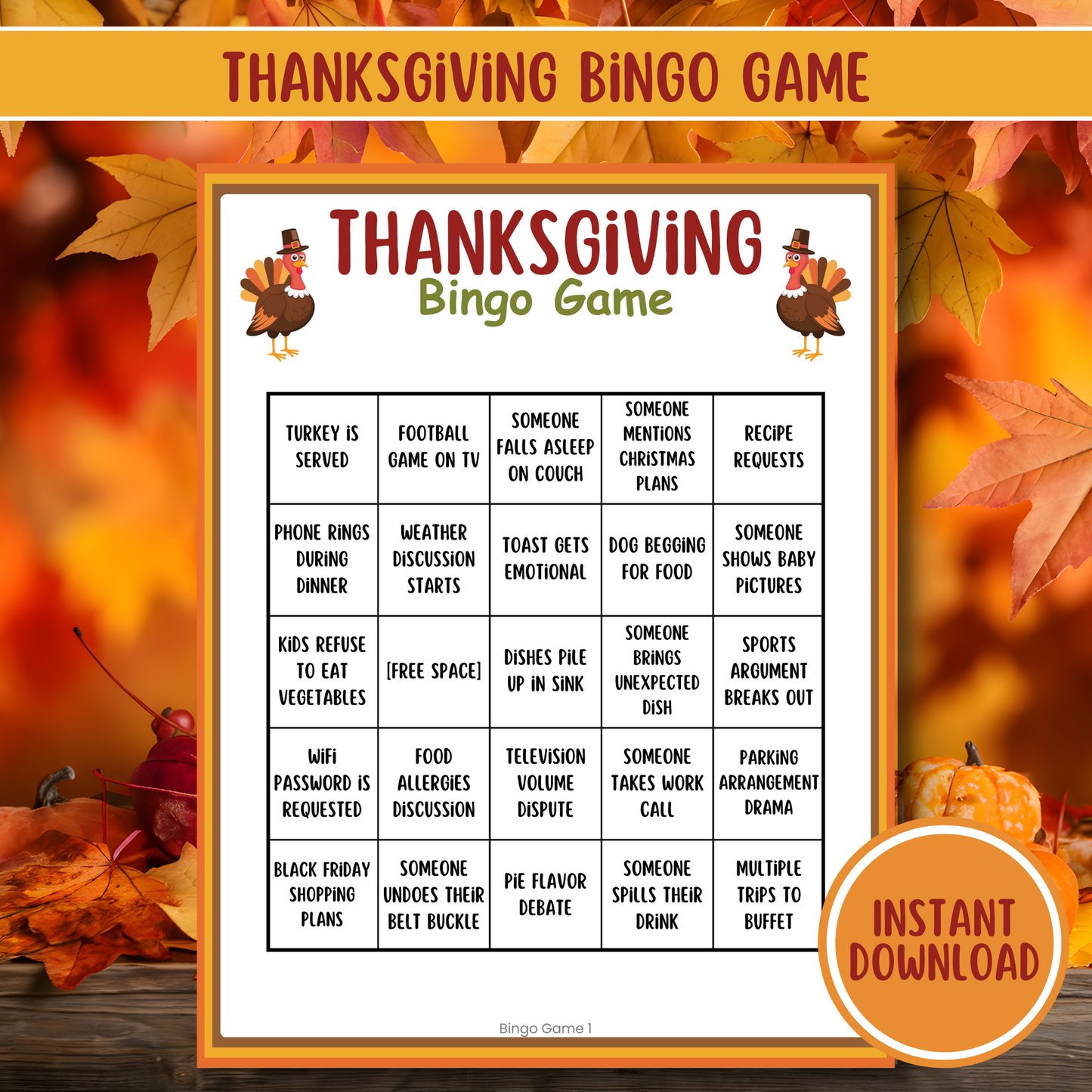 Thanksgiving Activity Bundle