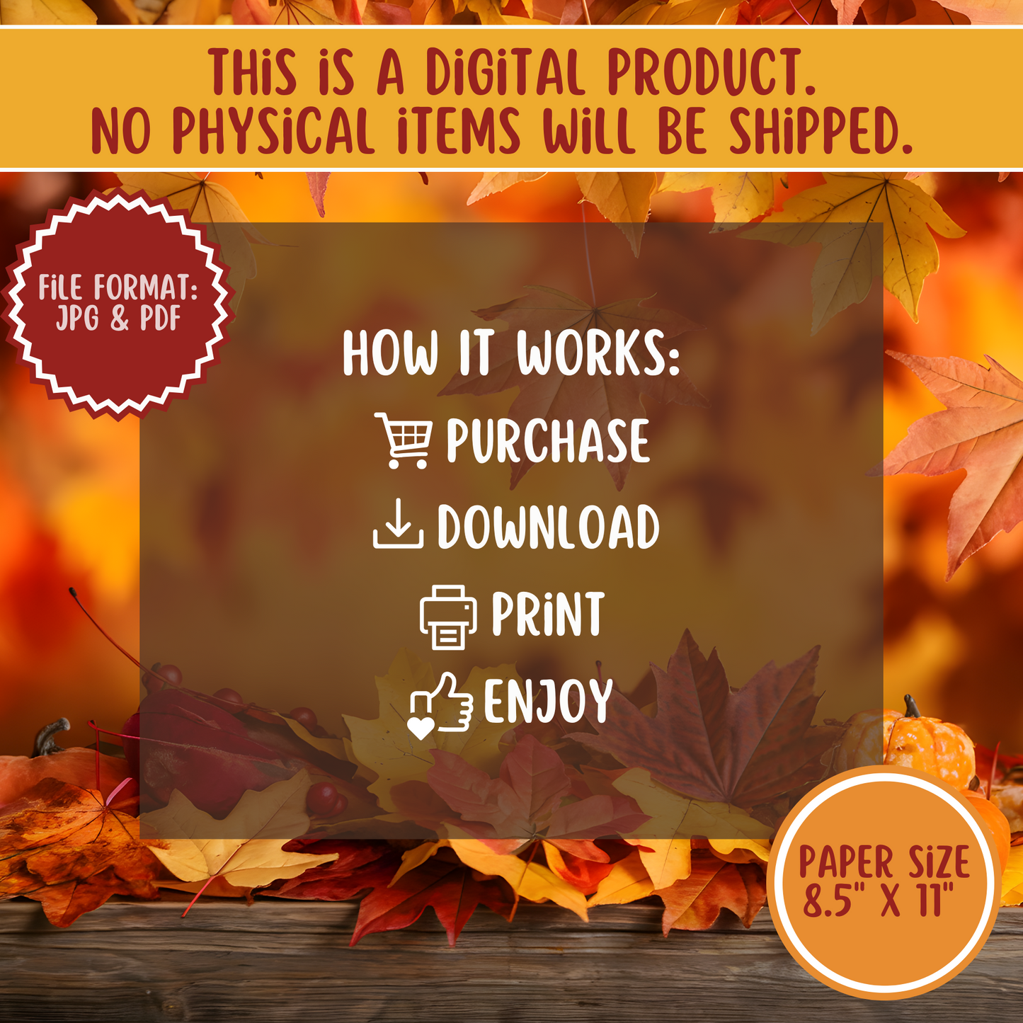 Thanksgiving Clip Art and Coloring Pages Bundle